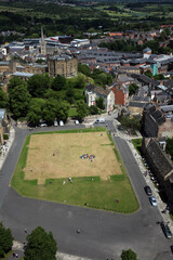 View from the top of the Cathedral tower - Durham - England - UK