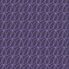 Seamless pattern with swirling  lines. Vector illustration