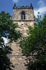 Graveyard - The Parish Church of Saint Oswald - Durham - County Durham - England - UK