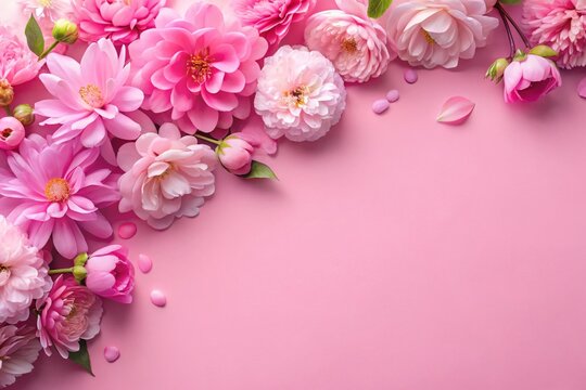 Soft Pink Header Background for Elegant Designs, Websites, and Creative Projects in Pastel Shades