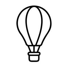 hot air balloon gift with Transparent Background Clipart