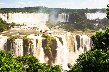 Fototapeta premium Iguazu Falls Panorama