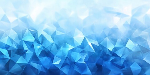 Fototapeta premium Abstract Blue and White Geometric Pattern