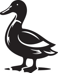 Duck Silhouette Art: Explore Elegant and Minimalist Illustrations