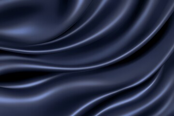 Obraz premium Deep Midnight Blue Solid Color Background