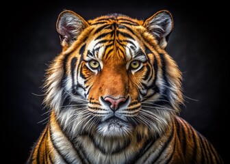 Fototapeta premium Stunning Hand-Drawn Tiger Illustrations Capturing the Majesty and Beauty of This Wild Animal