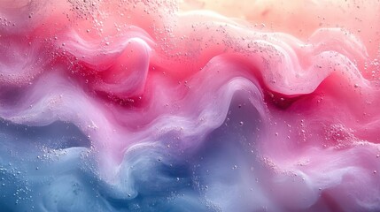Obraz premium vibrant pastel abstract design swirling colors blend harmoniously creating a lively and energizing visual experience playful shapes invite interaction evoking creativity and joy