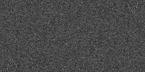 Abstract design with black paper background and terrazzo flooring texture. Terrazzo design with white polished sandstone wall texture. this design are uses for Quartz surface white.	