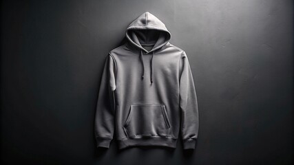 Free Photo winter hoodie with new mockup hoodie hanging fashion Background