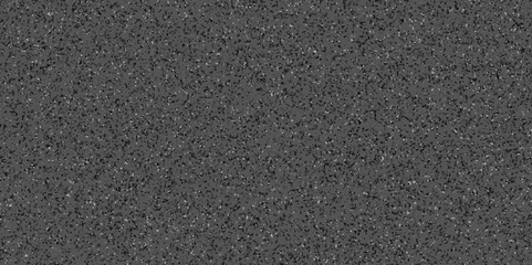 Abstract design with black paper background and terrazzo flooring texture. Terrazzo design with white polished sandstone wall texture. this design are uses for Quartz surface white.	