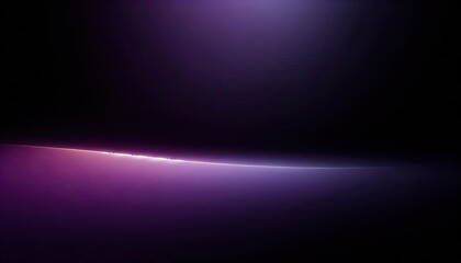 Abstract Purple and Black Background with Light Line
