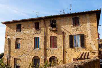 Old house in the San Gimignano