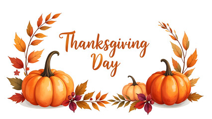 Beautiful autumn or thanksgiving background card. Thanksgiving day, holiday background. 