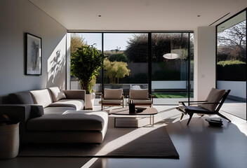 Fototapeta premium Minimalist Interior Design 