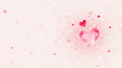 background with hearts