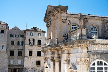 Obraz premium view of the town Dubrovnik