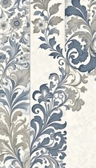 Fototapeta premium seamless floral pattern with flowers