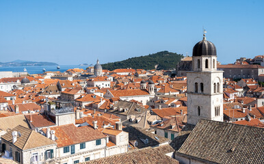 Fototapeta premium view of the old town Dubrovnik