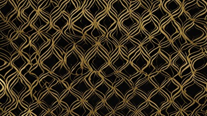 A seamless geometric metal fence texture featuring a grid pattern with intricate iron details ideal for wallpaper or fabric designs