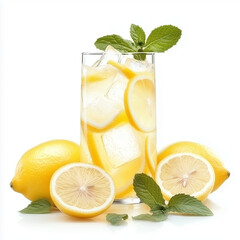 lemon and mint water