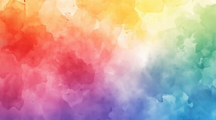 Colorful watercolor abstract background with gradient hues