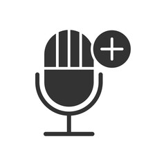 Add Microphone Icon