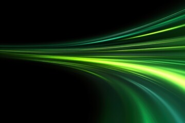 Obraz premium Speed light green backgrounds night.