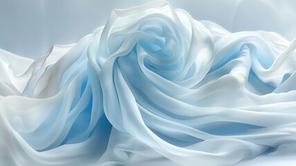 Obraz premium Top view of rings white background. Abstract composition white arch tray podium.