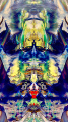 Abstract background wallpaper. Ethnic pattern. Mixtures of oil paint. Trendy hand painting canvas. Wall decor and Wall art prints Idea. 3D Texture. Art object