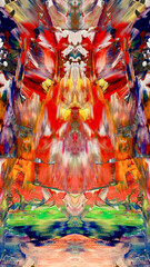 Abstract background wallpaper. Ethnic pattern. Mixtures of oil paint. Trendy hand painting canvas. Wall decor and Wall art prints Idea. 3D Texture. Art object