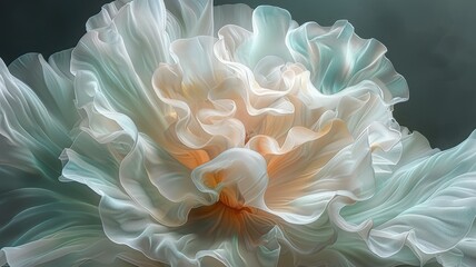 Top view of rings white background. Abstract composition white arch tray podium.