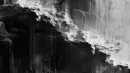 Fototapeta premium Abstract Digital Noise with Glitch Patterns
