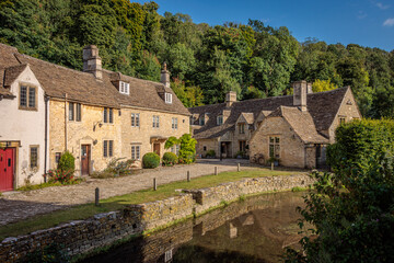 Castle Combe, England - August 24 2024 