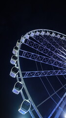 ferris wheel at night