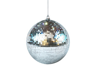 a disco ball from a string