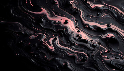 Obraz premium pink abstract liquid pattern background