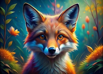 Obraz premium Colorful Animated Animal Illustrations Perfect for Children's Books, Educational Materials, and More