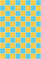 Groovy background pattern in retro Bright cells on vector background, perfect for vintage