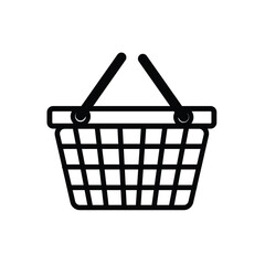 Shopping Basket icon. Shop basket symbol. Buy buttons set. basket bag icon. Vector illustration