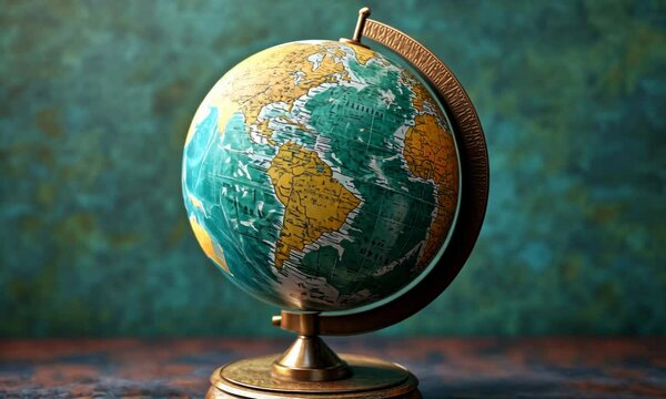 School globe geography map model Video