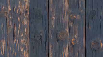 Fototapeta premium Dark Rustic Wooden Planks Texture Background Aged Wood Grain Detail 