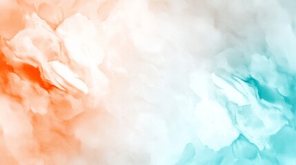 Fototapeta premium Wallpaper with an abstract watercolor background similar to a cloud painting