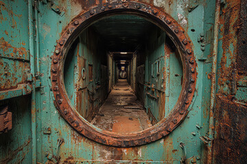 Abandoned Cold War Bunker Tunnel: A Time Capsule of History