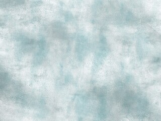 Obraz premium Blueish gray background with grunge effect and watercolor stains. Delicate and muted shade creates a calming atmosphere. Suitable for minimalist or vintage style backgrounds, printed materials 
