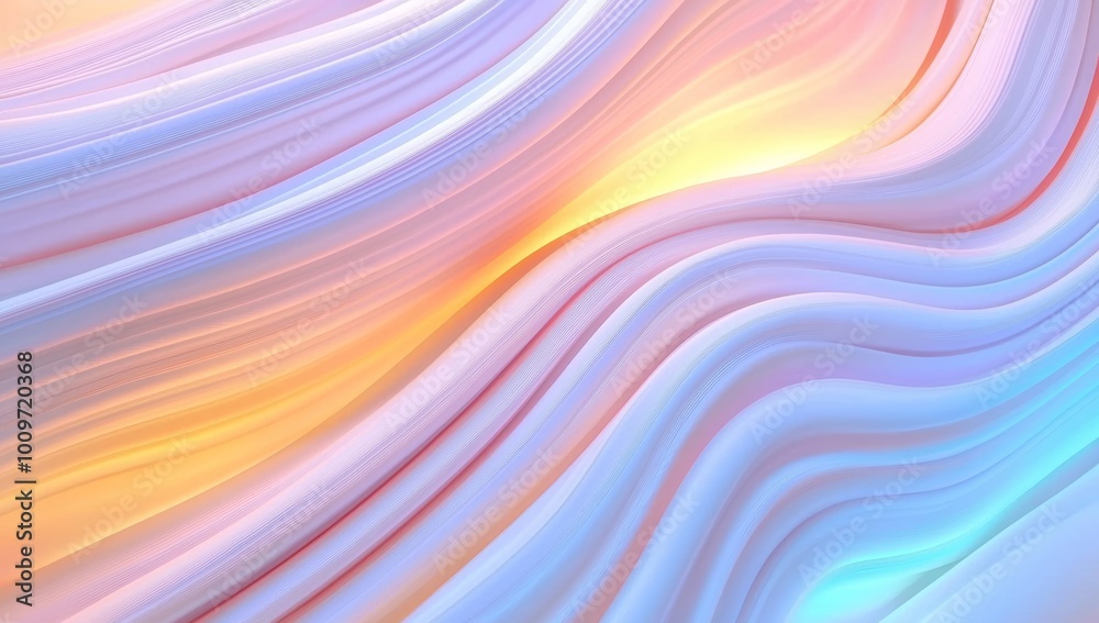 Poster abstract gradient wallpaper background header illustration using generative ai.