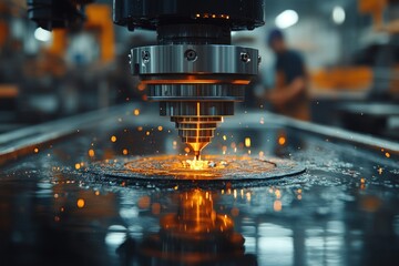Industrial Machining Process