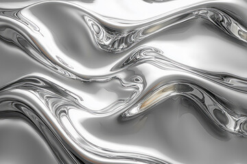 Shiny Chrome Texture: Captivating Images for Creative Content Creators