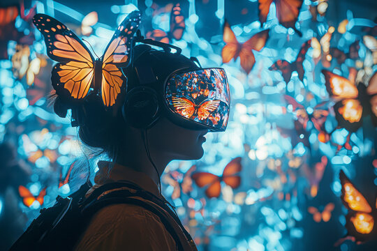 Immersive Innovation: Flying High Above a Digital Festival of Holograms and Augmented Reality Experiences