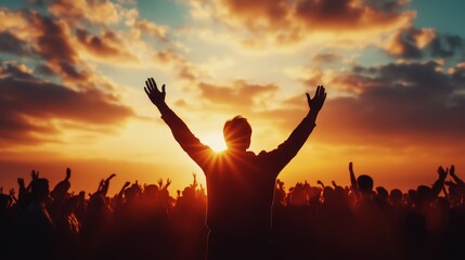 people who show courage and cling to God with faith