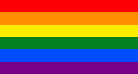 Rainbow Pride Flag Stripes - A Vector Illustration